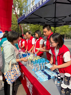 山西省鹽業集團在中秋節期間開展食鹽科普活動